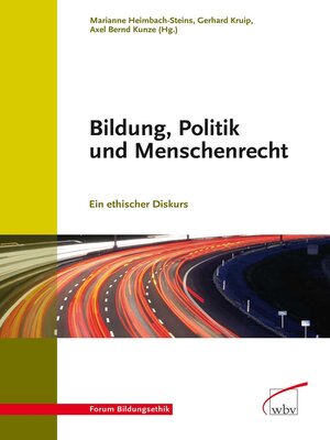 cover image of Bildung, Politik und Menschenrecht
